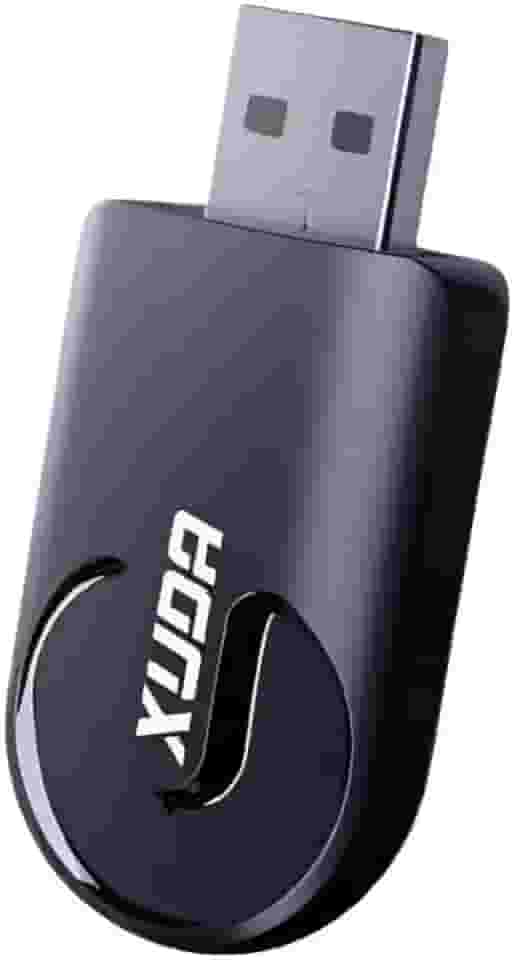 Adaptador CarPlay sem fio para iPhone e Android, XUDA Adaptador Apple CarPlay com fio para sem fio, tamanho mini USB e USB-C/Tipo-C, carros veículos controle estável e sem atraso, 2025 Preto