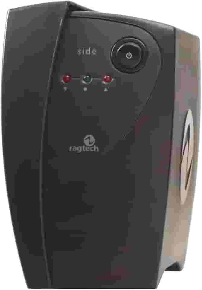 RAGTECH – Estabilizador Side Laser SDL 1.000 (Para impressoras a laser) – 1.000VA/1.000W – Bivolt – 5 tomadas – Modelo 5379