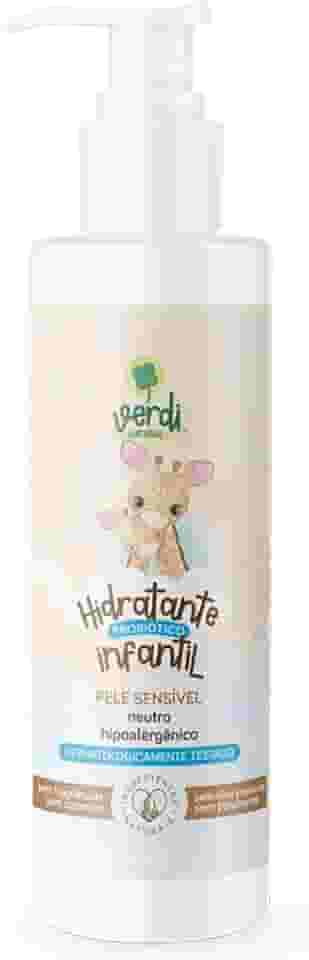 Loção Hidratante Infantil Probiótico Verdi Natural para tratamento dermatite atópica