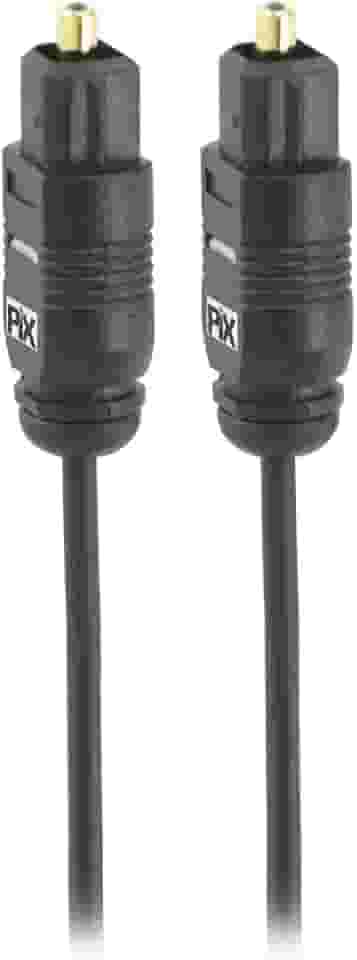 PIX Cabo Óptico Toslink Basic 3 Metros - Cabo para Áudio Digital 018-9003