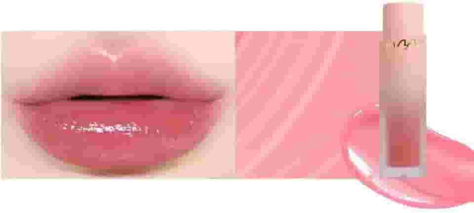 PEINEN Water Light Lip Tint Hidratante, 3 Cores, 4.5g, com Pincel Suave, Controle de Fluxo, Acabamento Sedoso e Leve (#01)