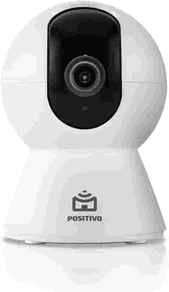 Smart Câmera Bot Wi-Fi 360° Positivo Casa Inteligente 2ª Geração, 1080p Full HD, 15 FPS, Detecção de Movimentos, Visão Noturna, Áudio Bidirecional - Bivolt, Compatível com Alexa