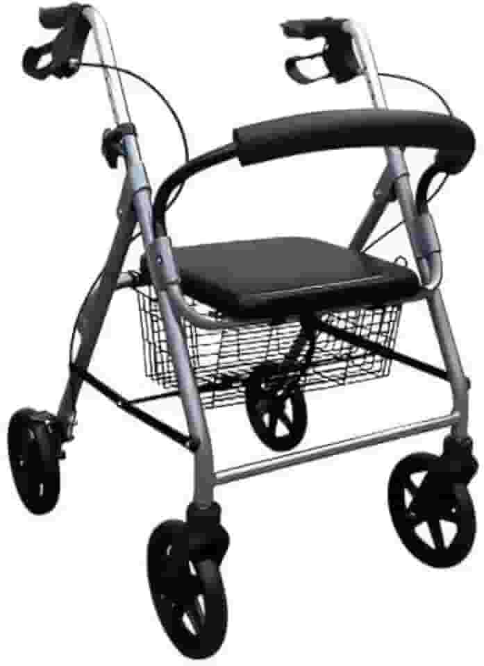Andador com Rodas Dobrável Winner.Med – Leve, Ajustável e Seguro para Idosos e Pessoas com Mobilidade Reduzida