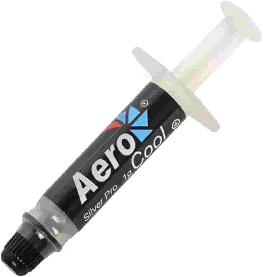 Pasta Térmica Silver Pro 1g, Alta Condutividade Térmica, Composto de Prata, Compatível com CPU, GPU, PS4, PS5, PC Gamer e Notebook, Aplicação em Seringa