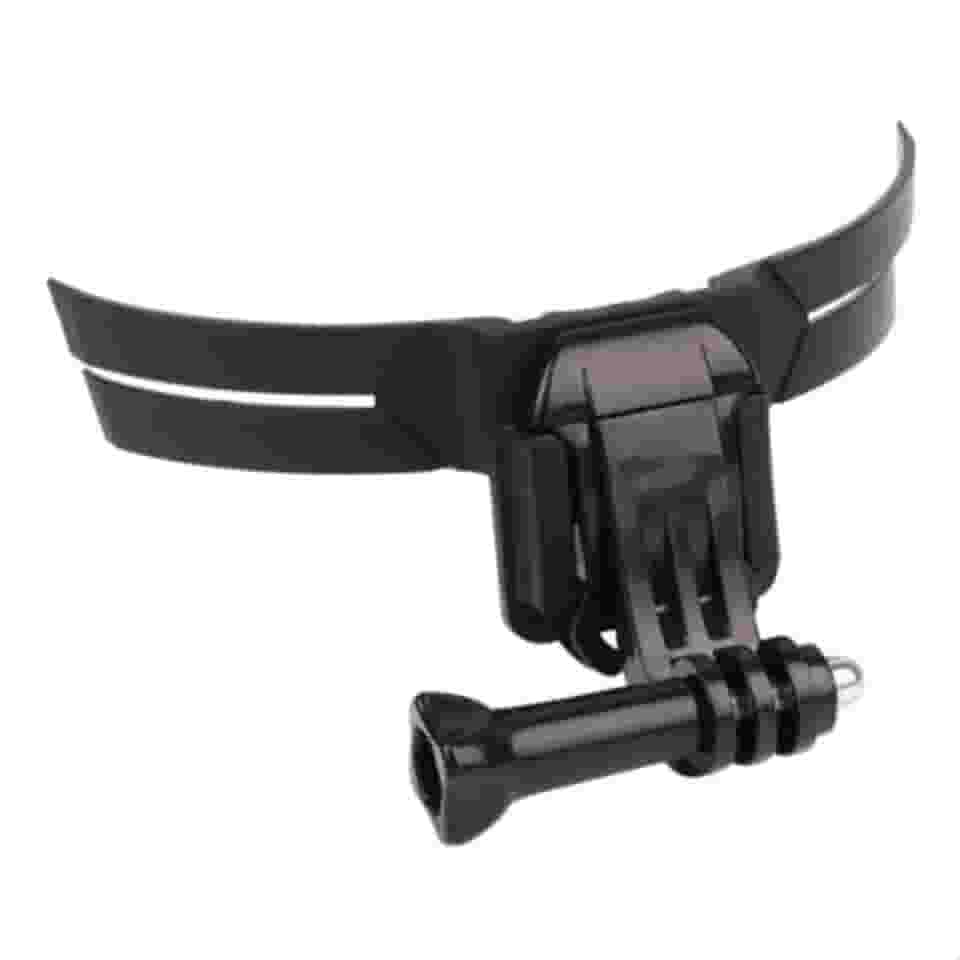 Suporte para capacete com fixação no queixo para câmera de ação compatível com GoPro DJI Insta360 e outras action cams ideal para moto bike e esportes radicais!