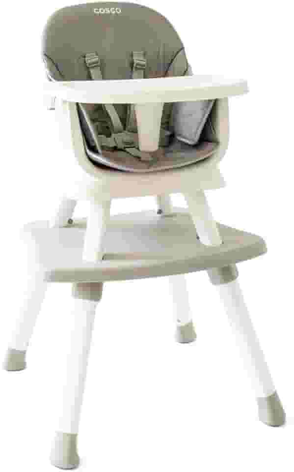 Cosco Kids, Cadeira de Refeição Convertty 8 em 1, Cinza