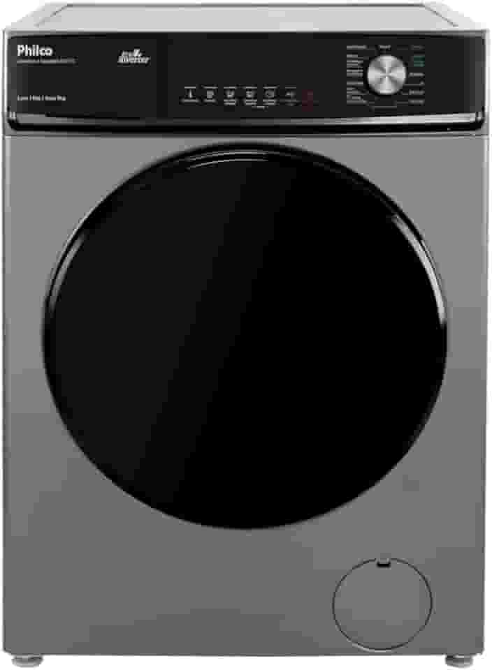LAVADORA E SECADORA PHILCO PLS11C 11KG TITÂNIO 127V