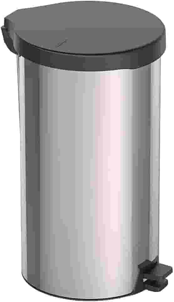 Lixeira Inox com Pedal New Tramontina com Acabamento Polido 20 L