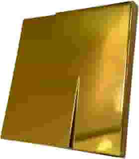 Acabamento Válvula Descarga metal Dourado Ouro