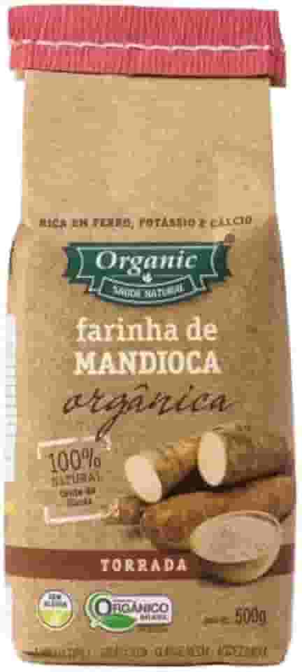 Farinha de Mandioca Torrada Orgânica Organic 500g