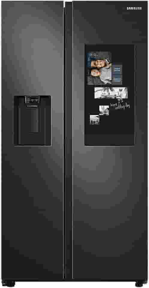 Geladeira Samsung Side By Side Black Premium 585 Litros 127V RS58T5561B1/AZ