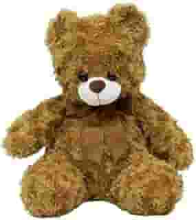 Urso Marrom Com Laço Marrom 50cm - Pelúcia