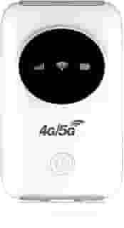 Roteador móvel, modem hotspot 4G LTE 5G 300Mbps até 10 dispositivos, slot SIM, bateria de 3200 mAh, dispositivo portátil para viagens, viagens de negócios, ao ar livre