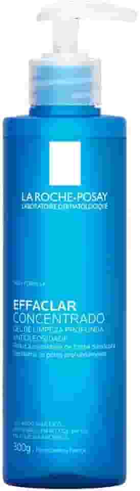 La Roche-Posay Effaclar Gel de Limpeza Facial Antiacne Concentrado com Ácido Salicílico, Zinco e LHA, Limpeza Profunda, Reduz Oleosidade e Desobstrui os Poros, 300ml