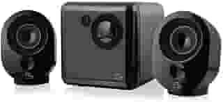 Caixa De Som Multilaser 2.1 Preto E Grafite Usb - SP166