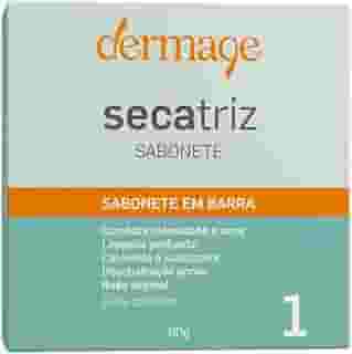 Secatriz, Sabonete em Barra para o Rosto, Formulado com Ácido Salicílico e Triclosan, Ação Antisséptica, Antiacne, e Sebo-Reguladora, 90g