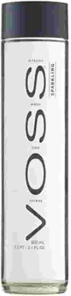 Água Norueguesa Voss Com Gás Sparkling Em Vidro 800ml