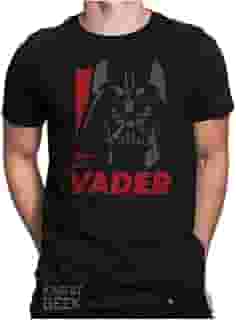 Camiseta Darth Vader Star Wars Filme Camisa Geek Blusa Série