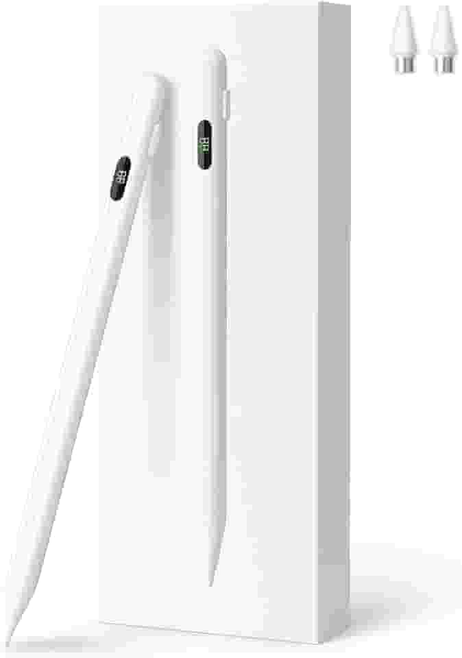 Caneta Stylus Digital Touch Compatível Com Ipad Android Tablet Pencil Sensibilidade de Inclinação Led De Bateria Carga Rápida