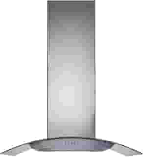 Coifa de Ilha Gourmet 180W, 90cm, Inox e vidro curvo, 220v, Cadence