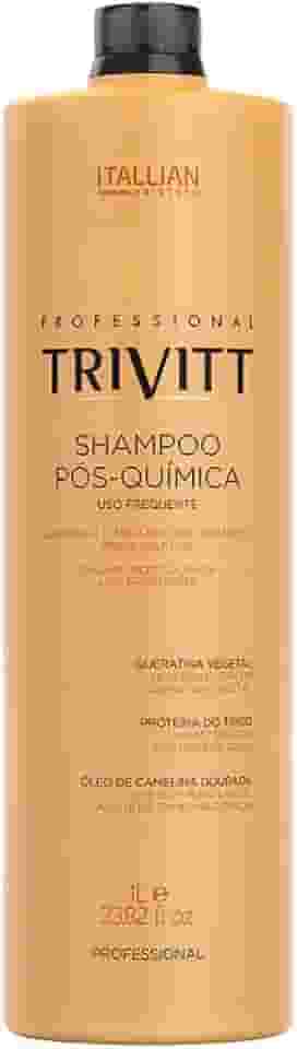 Itallian Hairtech Shampoo Pós-Química 1L Trivitt