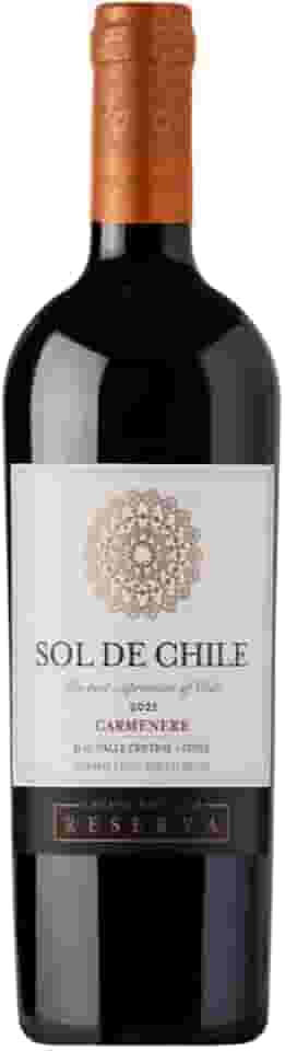 Vinho Fino Tinto Chileno Sol de Chile Reserva Carmenere 750ml