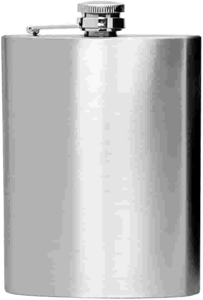 Cantil De Bolso Em Aço Inox 220ml – Portátil, Antivazamento, Resistente E Elegante