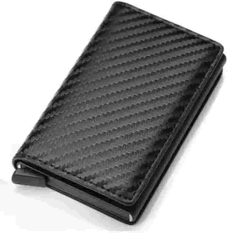 Carteira Antifurto Masculina Pequena | Porta Cartão Compacto | Moderna, Resistente e Elegante.