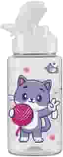 Garrafinha De Água Squeeze Infantil 500ml Escola Viagem (Gatinha)