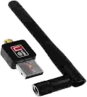 Confest Adaptador Wireless Antena Wifi 1200mbps Para Pc e Notebook