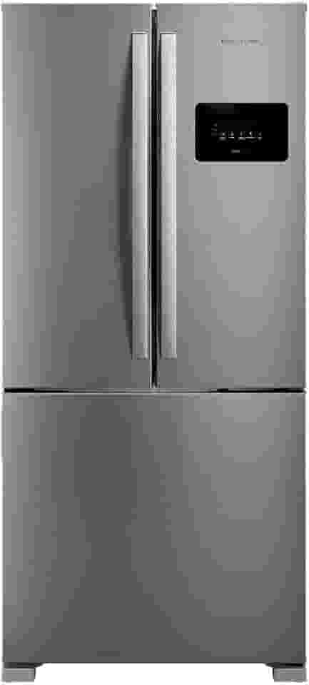 Geladeira French Door 3 Portas Inox Design e Tecnologia Premium Brastemp - BRO85MK 110V