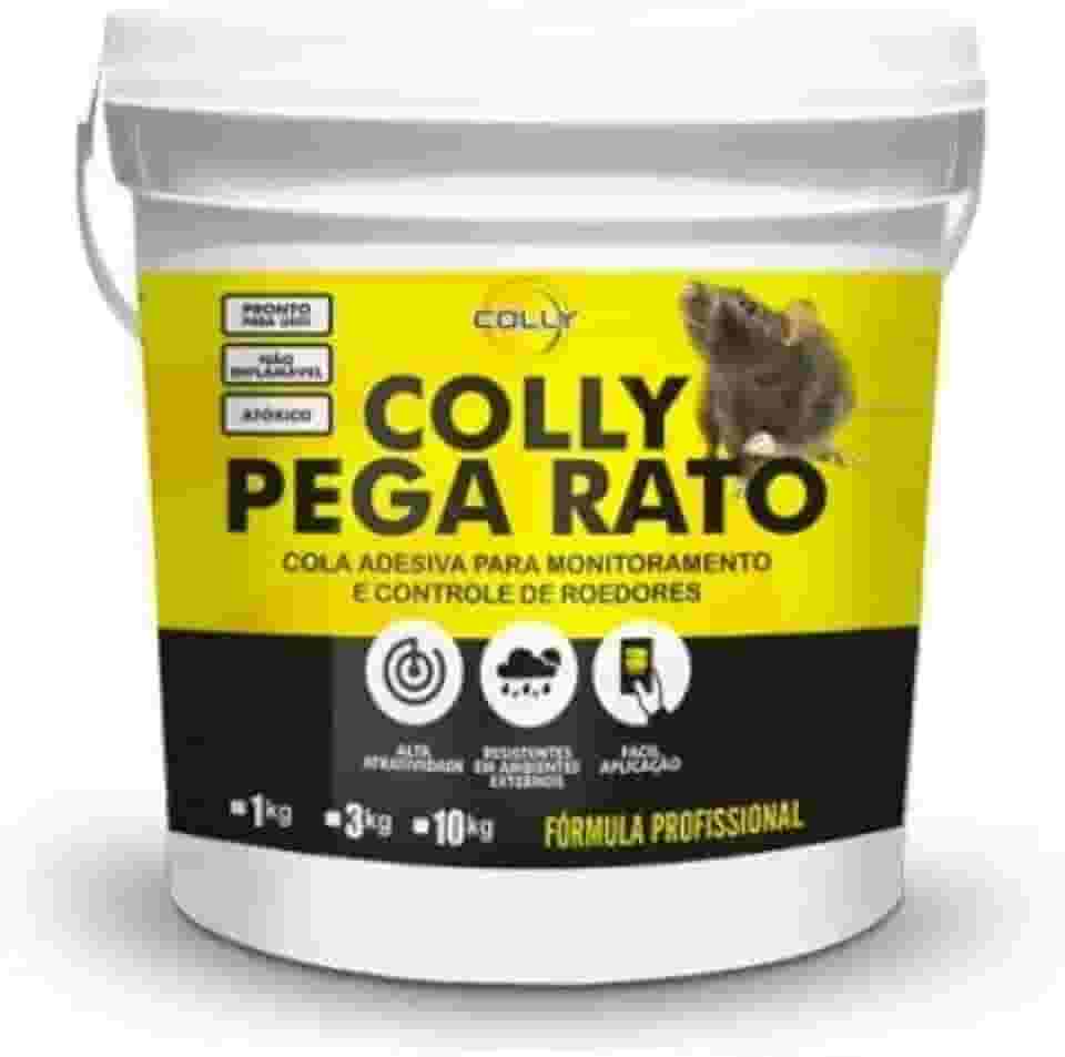 Ratoeira Cola Pega Rato Colly - 1kg