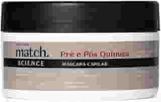 O BOTICARIO MATCH SCIENCE MASCARA PRÉ E PÓS QUÍMICA 250g