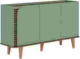 Buffet para Sala de Jantar 3 Portas Jurerê Hortelã/Amendoa