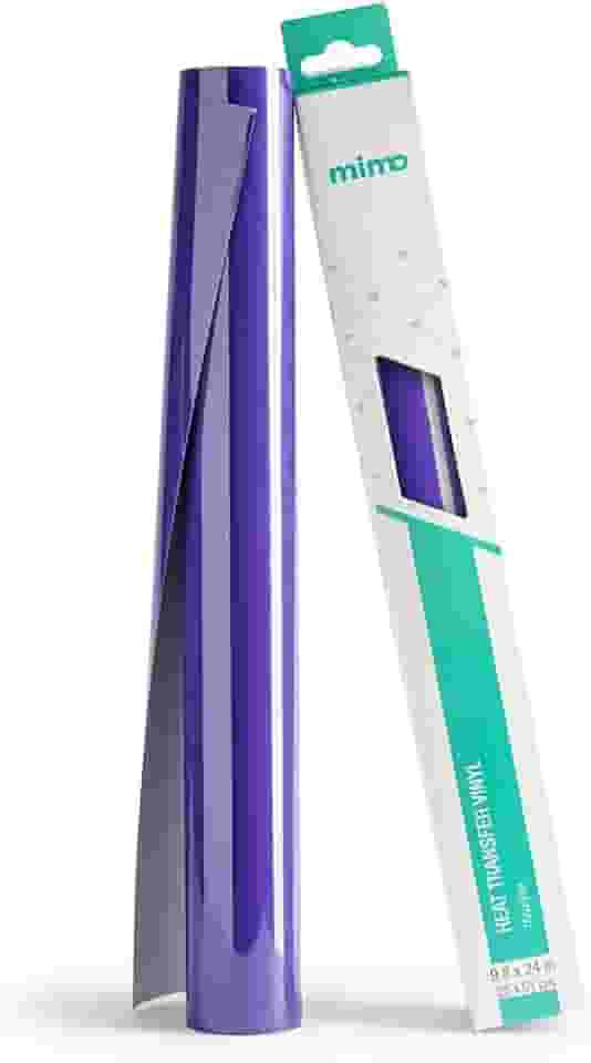 Mimo - Transfer Roxo Mirtilo – 25 x 61 cm - Para Estampar Tecidos, Algodão e Poliéster