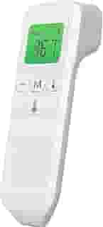 Termômetro Infravermelho Digital Sem Contato Bebê Criança Adulto Portátil Preciso Rápido Memória Alarme Alta Temperatura Display LCD C/F Leve Automático Pilha AAA Sensor Testa