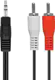 CABO 2 RCA X P2 3.5MM STEREO 1,5 METROS - 2R35S-15 - VINIK