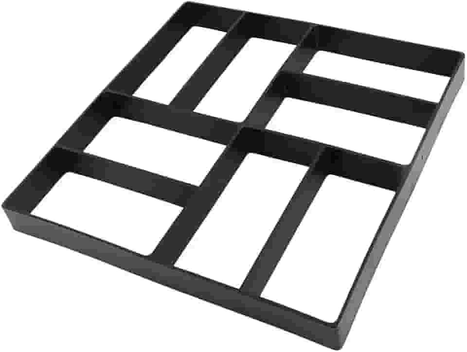 Forma Molde Calçada Jardim Bloquete Concreto Pedras - Easypiso (Forma Tijolinho)