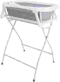 Banheira para Bebê Flex com Suporte cor cinza Kiddo