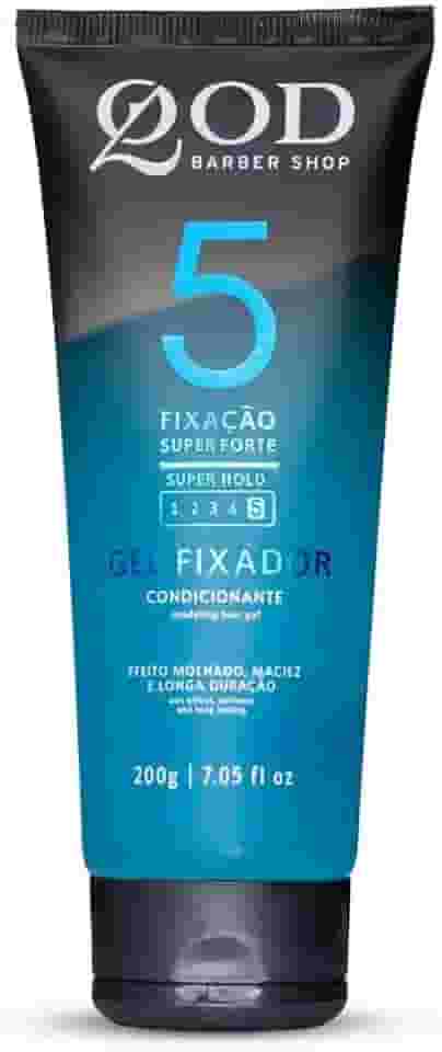 QOD Barber Shop - Gel Condicionante Capilar 5 - Fixação Super Forte - 200g