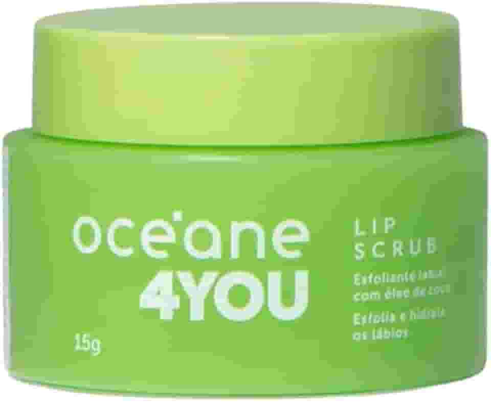 Océane Esfoliante Labial com Óleo de Coco - Lip Scrub 4you 15g