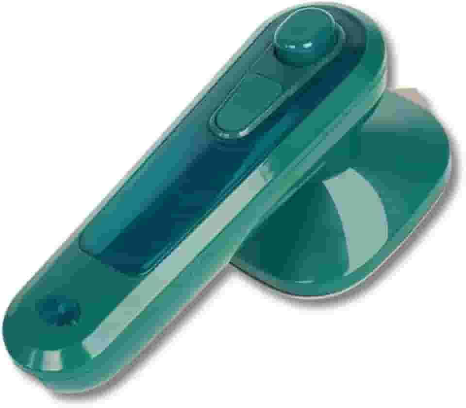 Mini Ferro de Passar Portátil com Vapor, Bivolt, Compacto e Leve, Ideal para Viagem e Passar Todos os Tecidos (Verde)