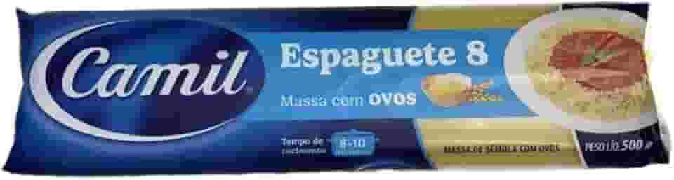 MAC CAMIL ESPAGUETE 8 C/OVOS 500g