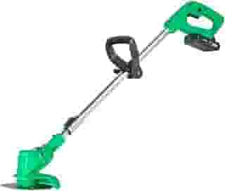 Roçadeira Elétrica sem Fio, 24V, 1200W, Bateria 3000mAh, Ajustável 90-126cm, Verde