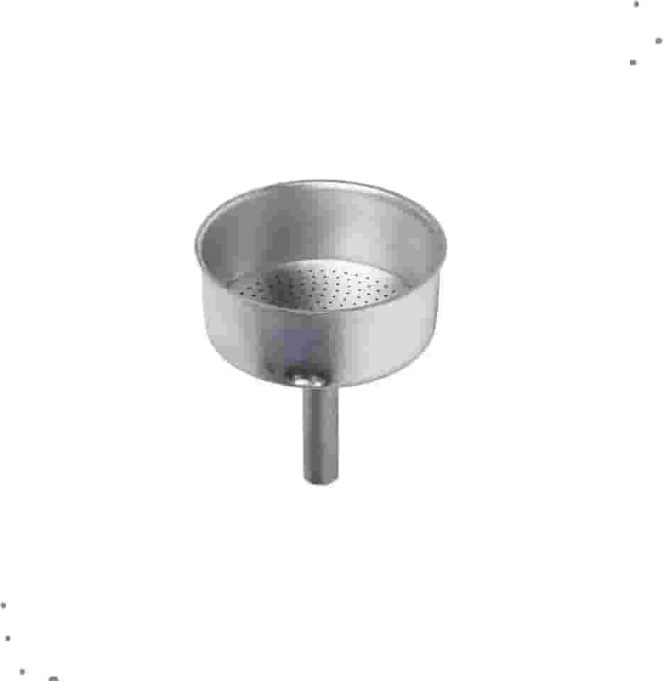 Funil Em Alumínio Moka Para Cafeteira Italiana - 6 Xícaras