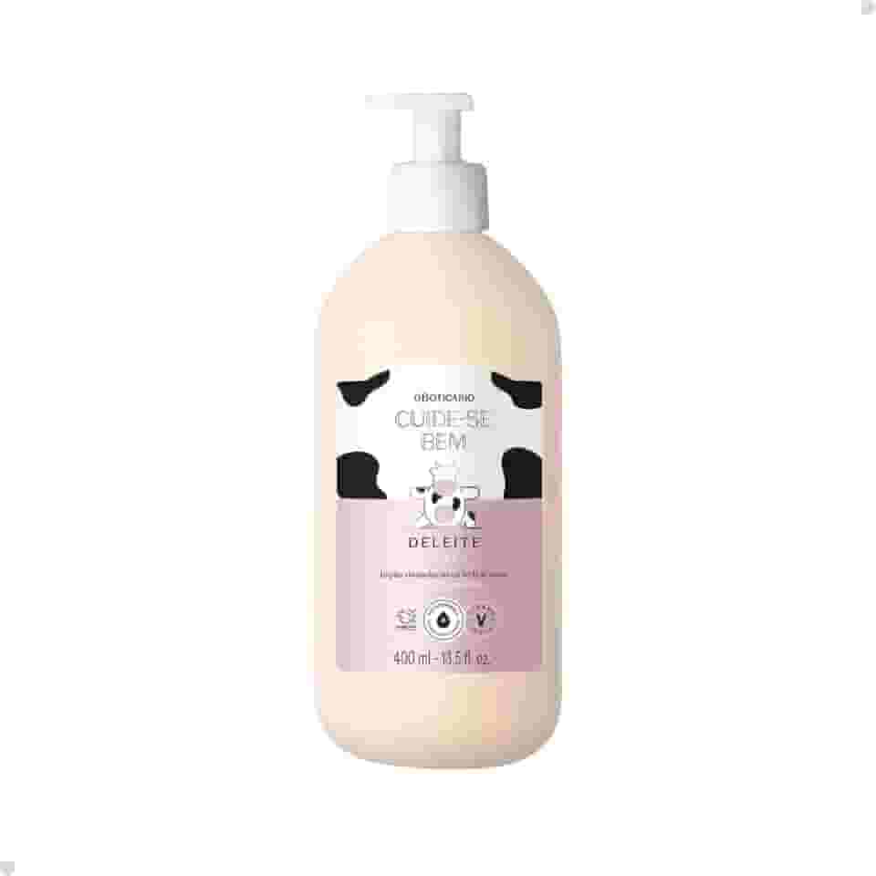 O Boticário Loção Desodorante Hidratante Corporal Cuide-se Bem Deleite, 400ml, Vegano, Hidratação 48h, Todos os Tipos de Pele, Com Manteiga de Karité