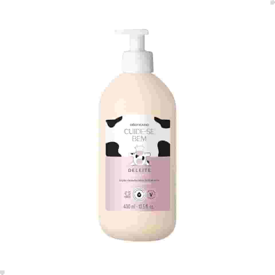 O Boticário Loção Desodorante Hidratante Corporal Cuide-se Bem Deleite, 400ml, Vegano, Hidratação 48h, Todos os Tipos de Pele, Com Manteiga de Karité