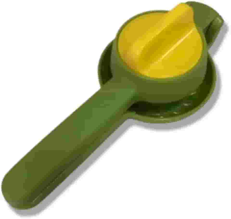 Espremedor de Limão e Laranja Manual Dupla Ação, (VERDE)