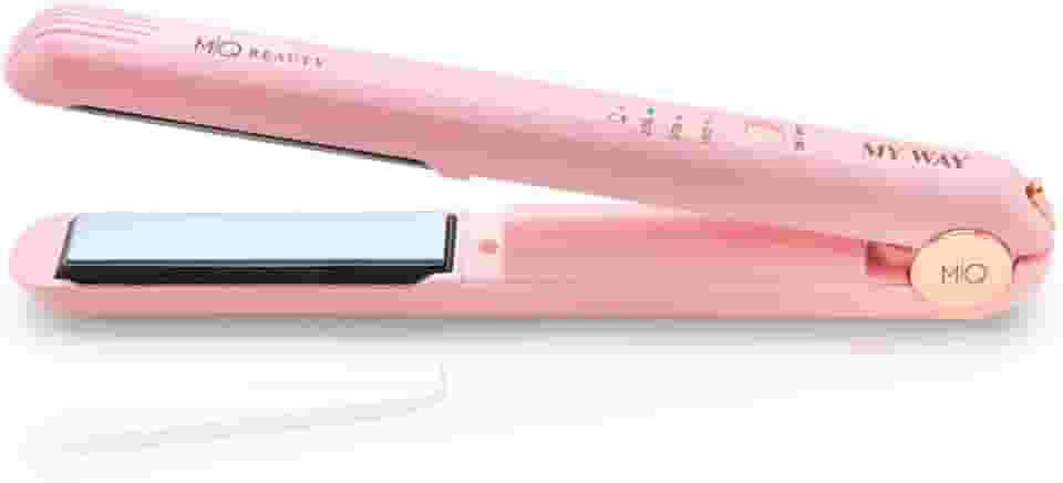 MQ Beauty - Chapinha Sem Fio My Way - Placas Cerâmicas 25mm, 230°C, USB, Compacta e Bivolt, Portátil e Leve