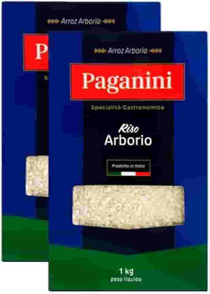 Kit 2X: Arroz Arbóreo Italiano Paganini 1kg